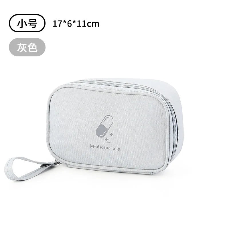 Home First Aid Kit Large Capacity Medicine Storage Bag Portable Travel Medicine Box Survival Bag Emergency Bag for Car Camping