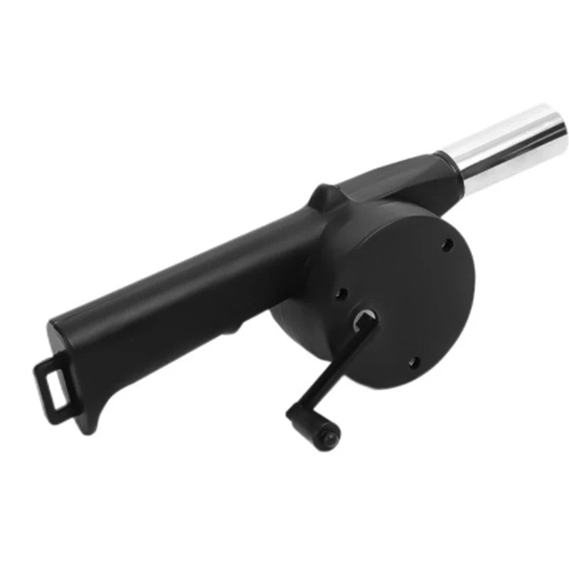 Barbecue Blower Small Manual Blower Combustion Aid Hand Cranked Hair