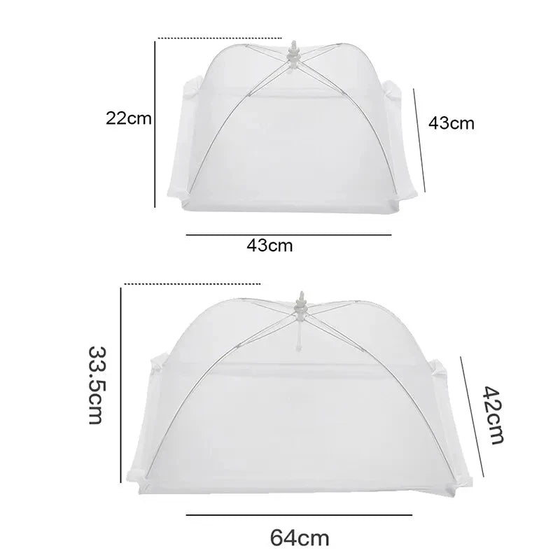 Food Cover Mesh Folding Washable Flies Tables Cover Insect Proof