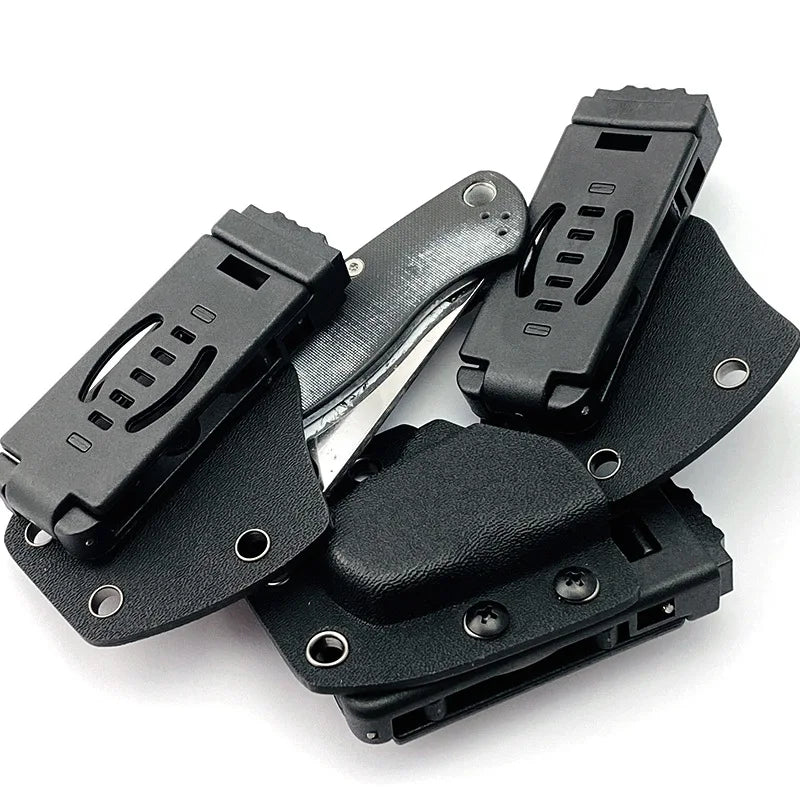 Custom  Waist Belt Clip K Sheath  For Spyder Paramilitary 2 C81 Para 2 Folding Knife Grip Outdoor Tool Holder